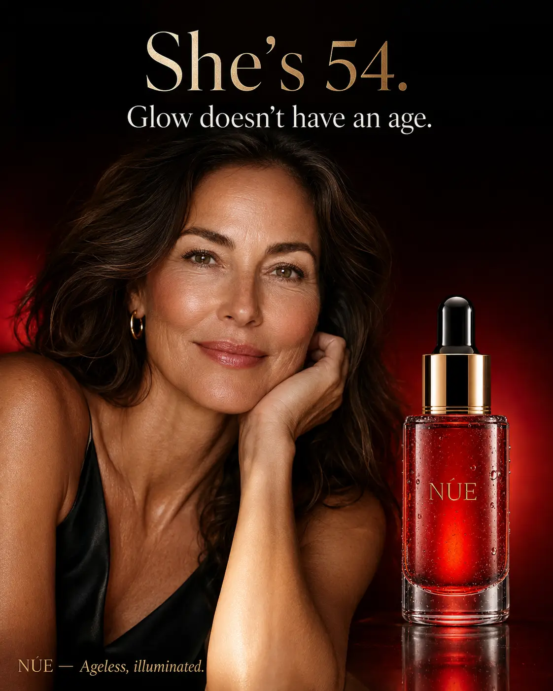 NÚE ad — She's 54